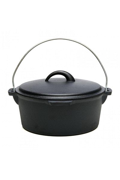 Cooking by Heinner CAST IRON POT+LID, 25 x 10 cm, 3.5 L