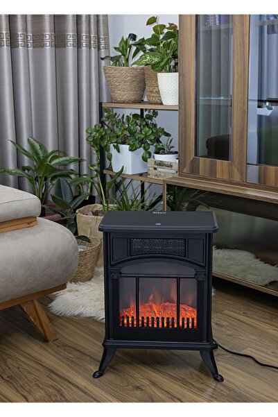 Zilan Ηλεκτρικό τζάκι ZLN2051, 2 ρυθμίσεις ισχύος 1900W, θερμαντικό στοιχείο ...