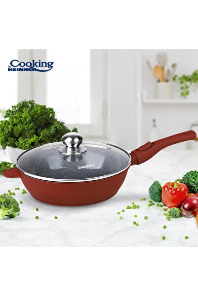 Cooking by Heinner ALUMINUM DEEP PAN + LID 26 x 7 CM, CALABRIA