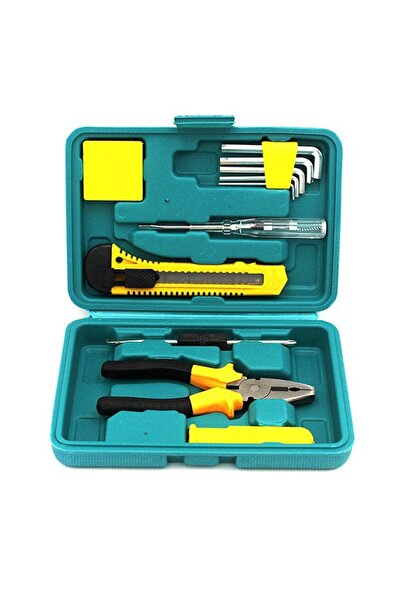 Ally 12 Parça Çok Amaçlı Acil Durum Araç Ev Kutulu Tamir Seti 8012E RZ