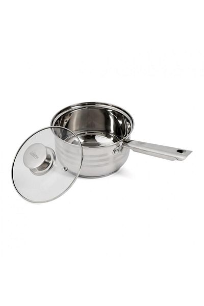 Cooking by Heinner STAINLESS STEEL PAN + LID 16 x 9.5 CM, 1.9 L, MYRA