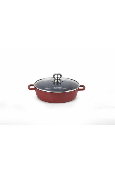 Heinner ALUMINUM PAN+LID 24X6.5CM, 2.6L, CALABRIA, COOKING BY