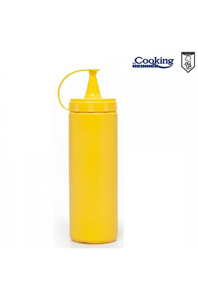 Cooking by Heinner STICLA DISPENSER PENTRU SOS 500 ML, GALBEN