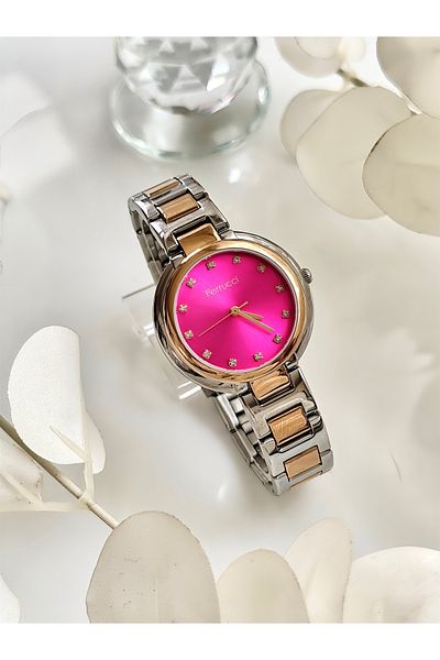 Ferrucci FERUCCİ WOMEN'S WRIST WATCH (PINK CASE)