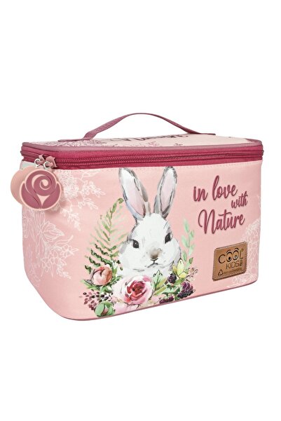 Perletti Geantă termică pentru prânz, Perletti, 15x15x23 cm, model Iepuraș, c...