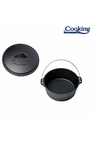 Cooking by Heinner CAST IRON POT+LID, 25 x 10 cm, 3.5 L
