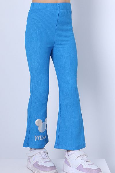 HÇM F15 Girls' Leggings - Spanish Leg, Embroidered Character