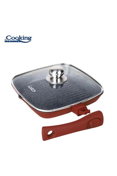 Cooking by Heinner TIGAIE GRILL ALUMINIU+CAPAC 28 x 4 CM, CALABRIA
