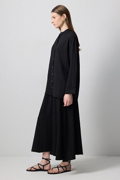 Touché Privé Linen Bluz Skirt Suit