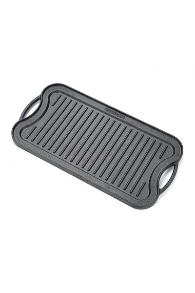 Cooking by Heinner GRILL PAN/PURE CAST IRON, 51 x 26 x 2.5 CM