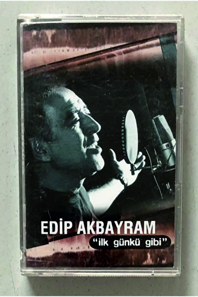 Plakevi İzmir Edip Akbayram Ilk Günkü Gibi Kaset (Orjinal Dönem Baskı Kaset)