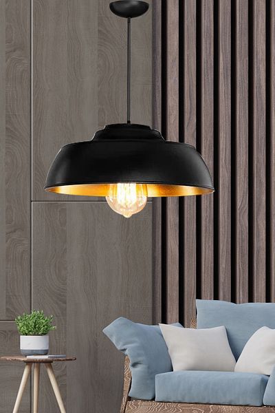 EvLight Oscar Black Color Pendant Lamp Chandelier Bedroom Living Room Kitchen Hallway Stylish Lamp