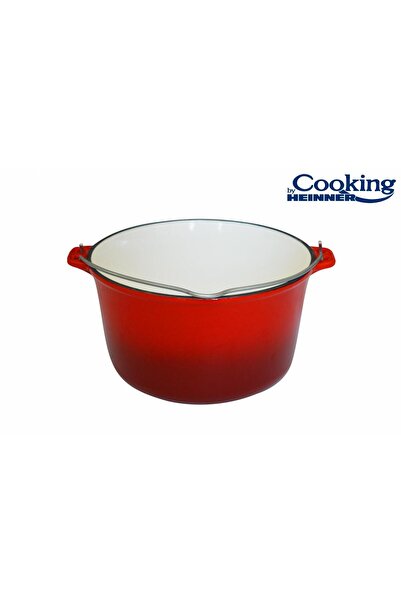 Cooking by Heinner CAST IRON KETTLE, ENAMELLED, 25 x 14 CM, 5 L