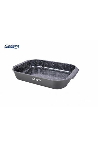 Cooking by Heinner ALUMINUM TRAY 39.5 x 26 CM, DARK LINE