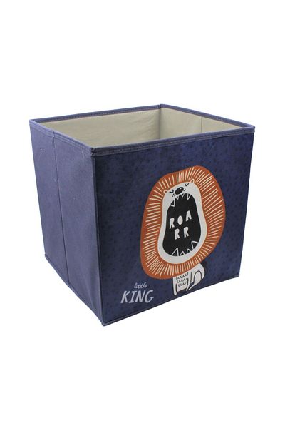BM GİFT DESİGN Lion animal storage box 30x30 cm