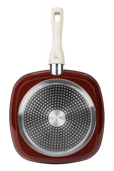 Cooking by Heinner MARLENE, ALUMINBIUM GRILL PAN+LID 24X4 CM
