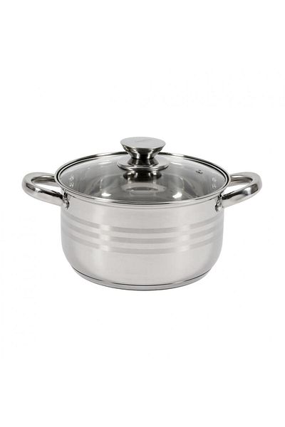 Cooking by Heinner POT+GLASS LID, 20X11.5 CM, 3.5 L, MYRA