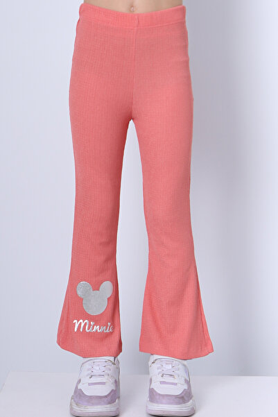 HÇM KIZ ÇOCUK TAYT İSPANYOL PAÇA KARAKTER NAKIŞLI F15