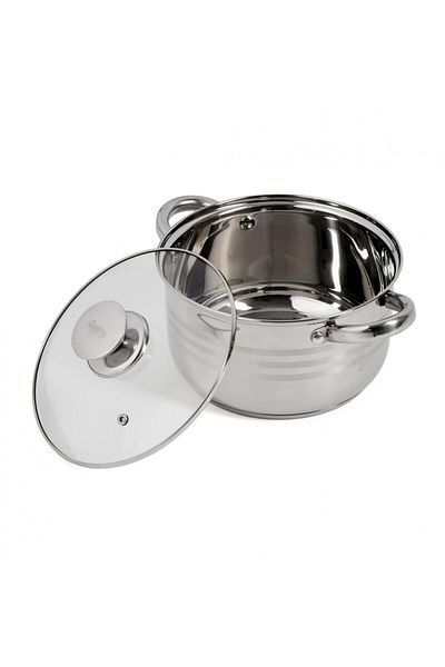 Cooking by Heinner POT+GLASS LID, 20X11.5 CM, 3.5 L, MYRA