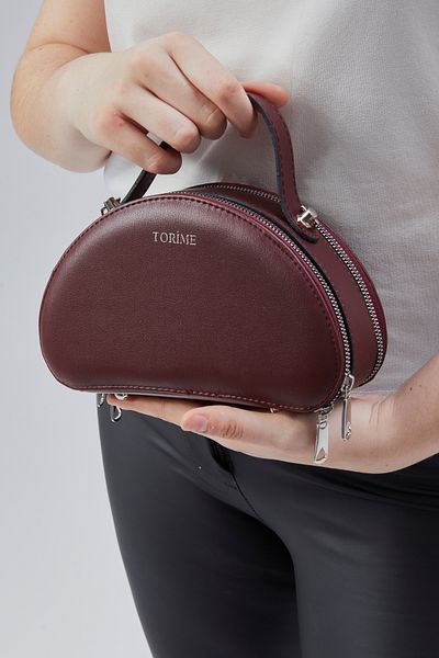 torime Small Size Double Compartment Women's Hand & Shoulder Bag