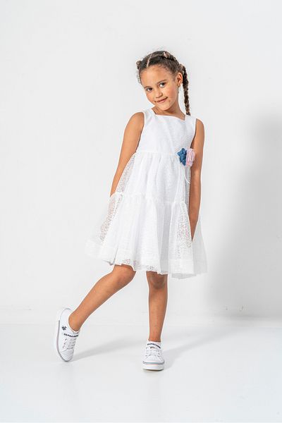 Wecan Snowflake Girl's Dress