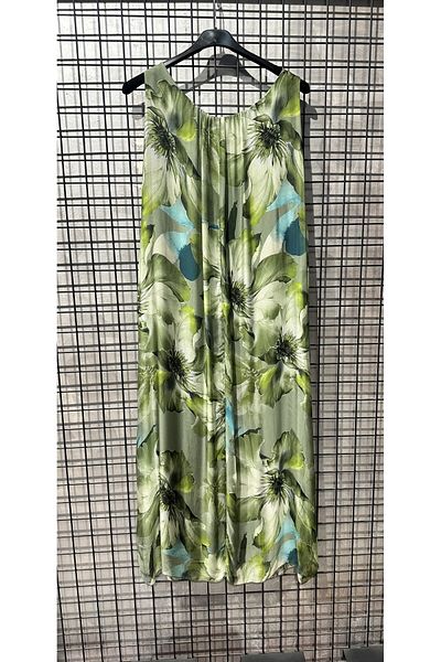 MADE İN ITALY Italian Silk Dress with Inner Lining