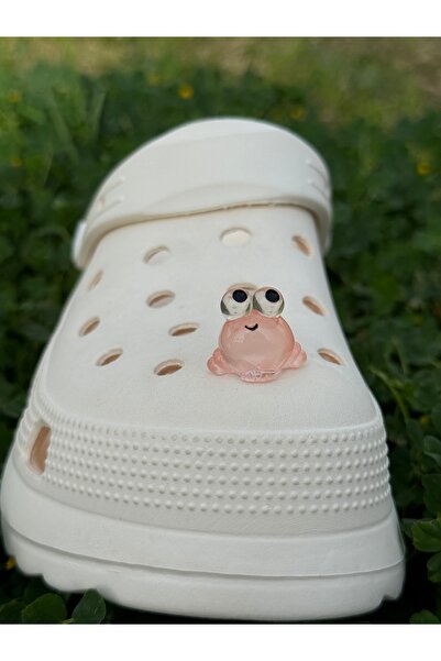 Crocs Karanlıkta Parlayan Kurbağa Terlik Süsü/Kurbağalı Terlik Charm/Jibbitz