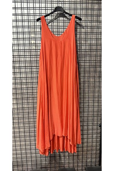 MADE İN ITALY Italian Silk Dress with Inner Lining