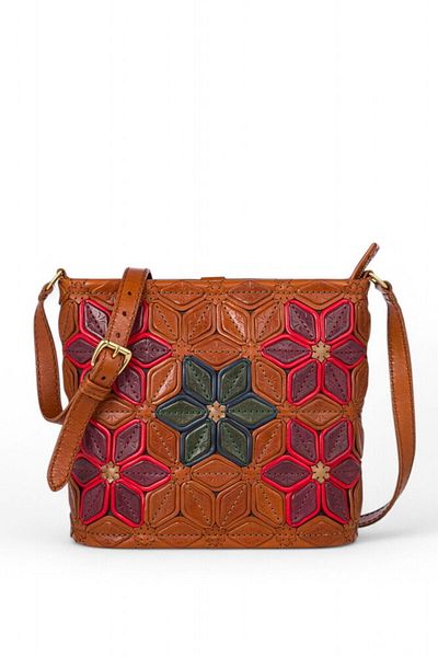 GÖN Lisa Tan-Multicolor Women's Crossbody Bag 157 Lisa