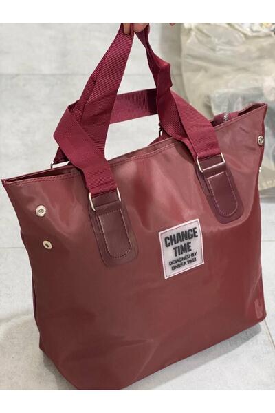 Kaya Bag Καφέ Γυναικεία Τσάντα ώμου και ώμου 34x44 Μέγεθος