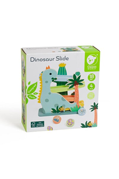 Classic World Ahşap Dinozor Kaydırağı