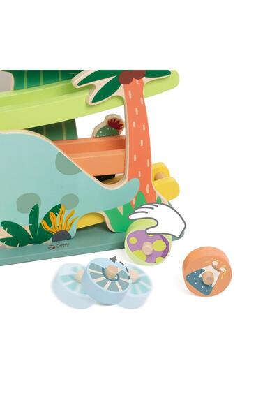 Classic World Ahşap Dinozor Kaydırağı
