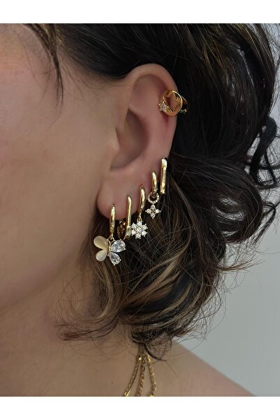 ÇELİKMED Çelik 6’lı Küpe