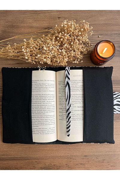 Meşe Home Self-Bookmark Fiber-Filled Book Sleeve-Book Bag-Tablet Sleeve-Tablet Bag