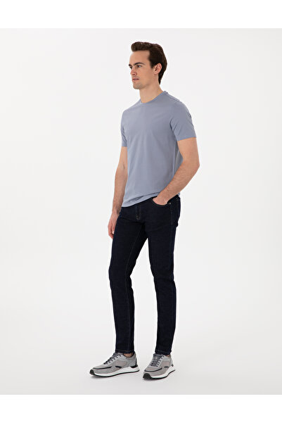 Pierre Cardin Lacivert Slim Fit Jean Pantolon 50302680-VR033