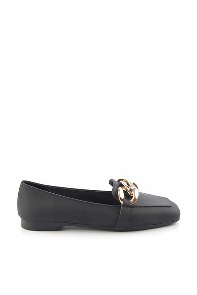 Bambi Schwarze Nubuk-Damen-Loafer-Schuhe K 01641165901