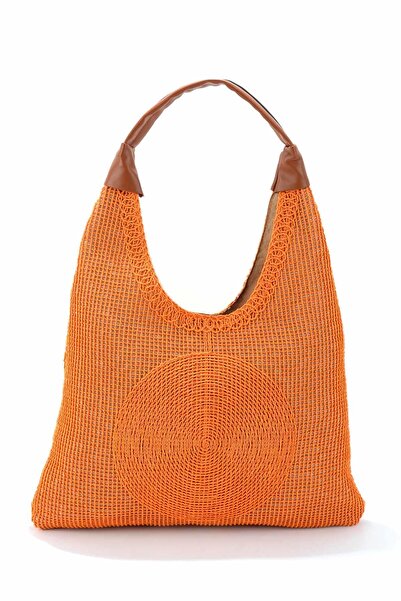 Bambi Turuncu Kadın Omuz Çantası C06960200922