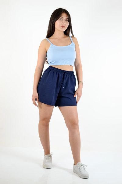 BUSEM Short Shorts with Elastic Waist