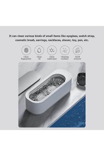 Generic Ultrasonic Jewelry Cleaner for All Jewelry,Low Noise Ultrasonic Machine for Jewelry, Ring,Earrings