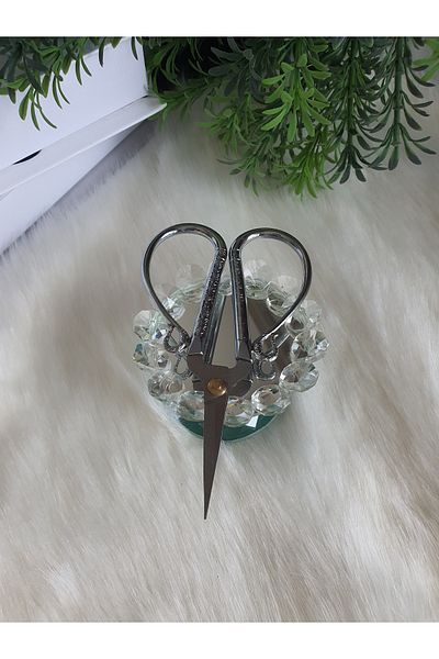 Fiyonks Atölye Promise, Engagement Scissors, Silver Color Scissors, Special Scissors