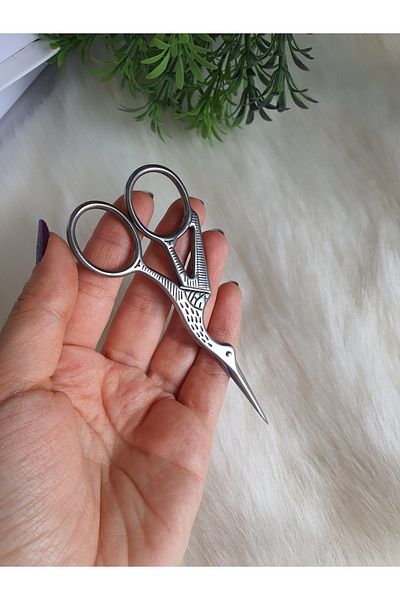 Fiyonks Atölye Promise, Engagement Scissors, Silver Color Scissors, Special Scissors