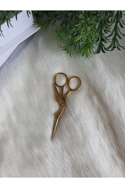 Fiyonks Atölye Promise, Engagement Scissors, Gold Color Scissors, Special Scissors