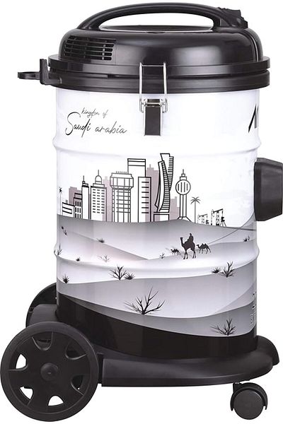 ARROW Extra Turbo Vacuum Cleaner Strong Metal Body/Stainless Steel 21L 2200W RO-21VAS