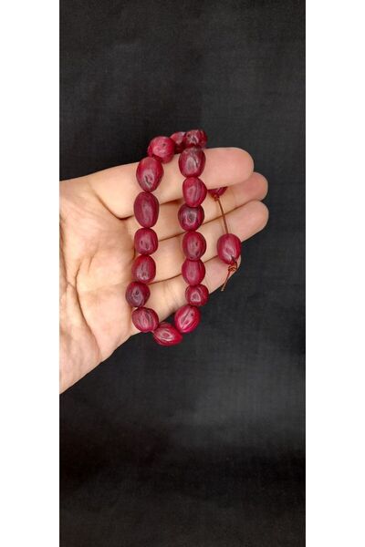 Anemore Collection ANDIZ شجرة الوردية المعصم - التميمة الصبي بورجوندي اللون T...