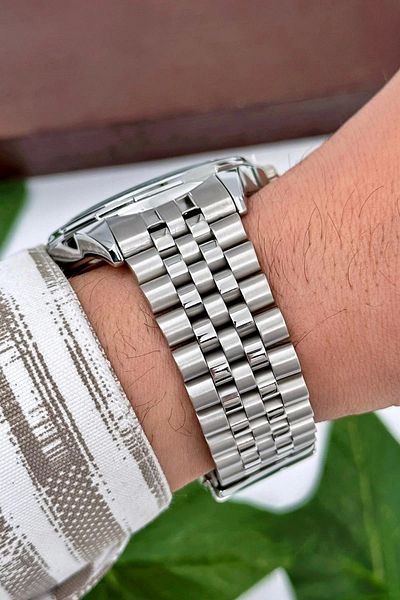 Bigotti Milano Luxury Men's Wristwatch Silver-black Steel Strap Steel Case Functions Active Zmb008