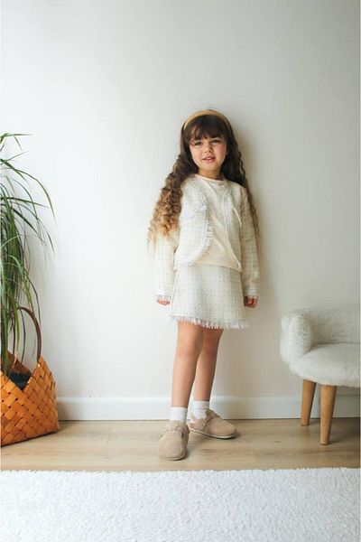 JELİBOOM Skirted Jacket Frilly 2 Piece Set