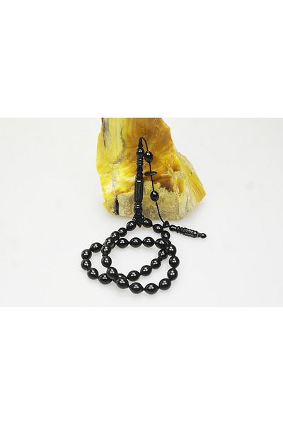 Skygo Oltu Stone Nakkaş Carved Simple Rosary with Imameli