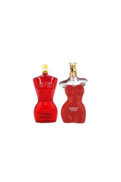 halveti Halfeti Collection: Kakobodi Rouja Perfume + Scandal Perfume 100ml for Women