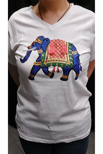 tellevolle تي شيرت مجسم الفيل