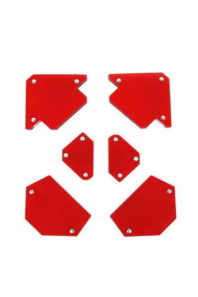 Özasya AVM Mıknatıslı Manyetik Gönye Kaynak Tutucu 6'lı Set Kaynak Gönyesi